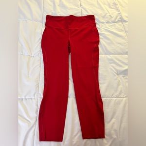 Lululemon! Red Base Pace High Rise Leggings, 25” inseam